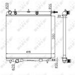 Nrf Ψυγείο, Ψύξη Κινητήρα - 50430A