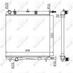 Nrf Ψυγείο, Ψύξη Κινητήρα - 50430A