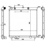 Nrf Ψυγείο, Ψύξη Κινητήρα - 50430