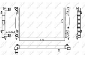 Nrf Ψυγείο, Ψύξη Κινητήρα - 50539A