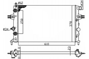 Nrf Ψυγείο, Ψύξη Κινητήρα - 50562A