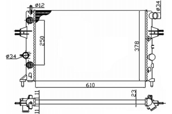 Nrf Ψυγείο, Ψύξη Κινητήρα - 50562A
