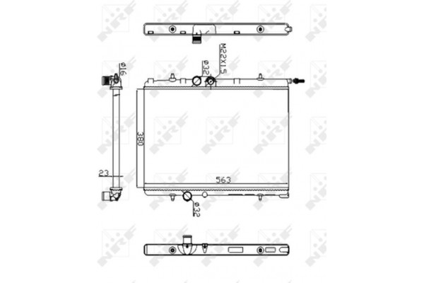 Nrf Ψυγείο, Ψύξη Κινητήρα - 509524A