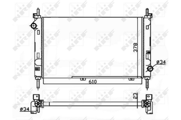 Nrf Ψυγείο, Ψύξη Κινητήρα - 509528A