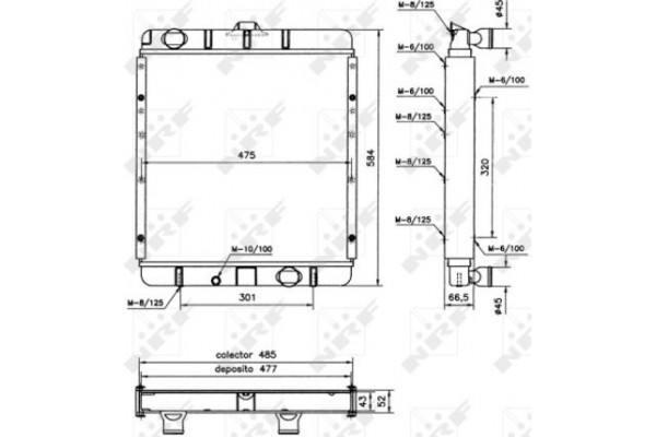 Nrf Ψυγείο, Ψύξη Κινητήρα - 52137