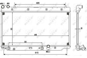 Nrf Ψυγείο, Ψύξη Κινητήρα - 53110