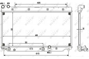Nrf Ψυγείο, Ψύξη Κινητήρα - 53110