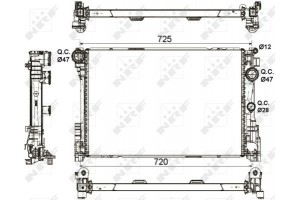 Nrf Ψυγείο, Ψύξη Κινητήρα - 53113