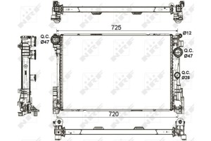 Nrf Ψυγείο, Ψύξη Κινητήρα - 53113