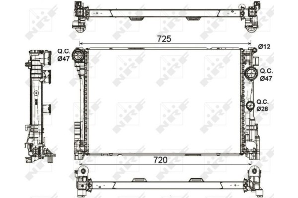 Nrf Ψυγείο, Ψύξη Κινητήρα - 53113