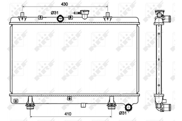 Nrf Ψυγείο, Ψύξη Κινητήρα - 53121