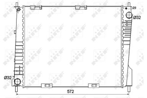 Nrf Ψυγείο, Ψύξη Κινητήρα - 53125