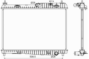 Nrf Ψυγείο, Ψύξη Κινητήρα - 53152