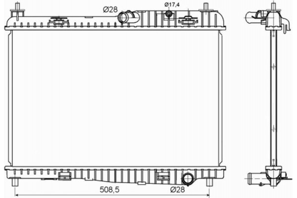 Nrf Ψυγείο, Ψύξη Κινητήρα - 53152