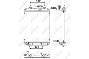 Nrf Ψυγείο, Ψύξη Κινητήρα - 53187