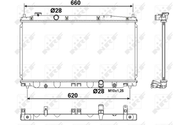 Nrf Ψυγείο, Ψύξη Κινητήρα - 53194