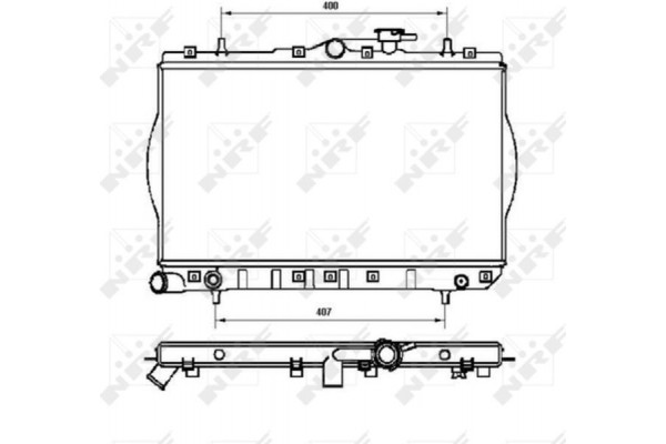 Nrf Ψυγείο, Ψύξη Κινητήρα - 53262