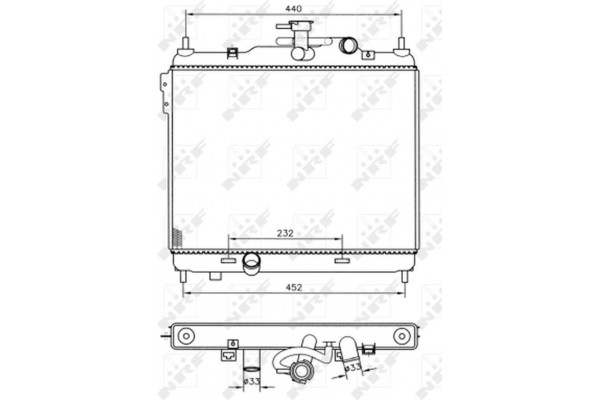 Nrf Ψυγείο, Ψύξη Κινητήρα - 53360