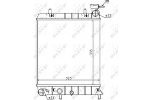 Nrf Ψυγείο, Ψύξη Κινητήρα - 53376