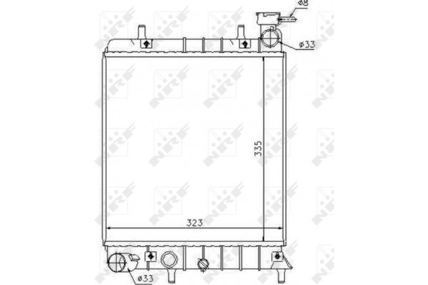 Nrf Ψυγείο, Ψύξη Κινητήρα - 53376