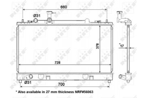 Nrf Ψυγείο, Ψύξη Κινητήρα - 53412