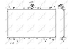 Nrf Ψυγείο, Ψύξη Κινητήρα - 53431