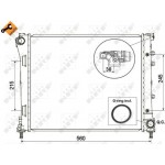 Nrf Ψυγείο, Ψύξη Κινητήρα - 53525