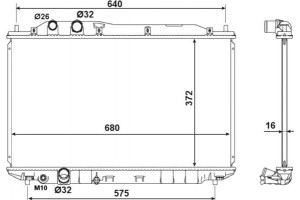 Nrf Ψυγείο, Ψύξη Κινητήρα - 53534