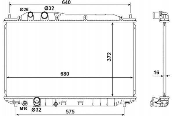 Nrf Ψυγείο, Ψύξη Κινητήρα - 53534