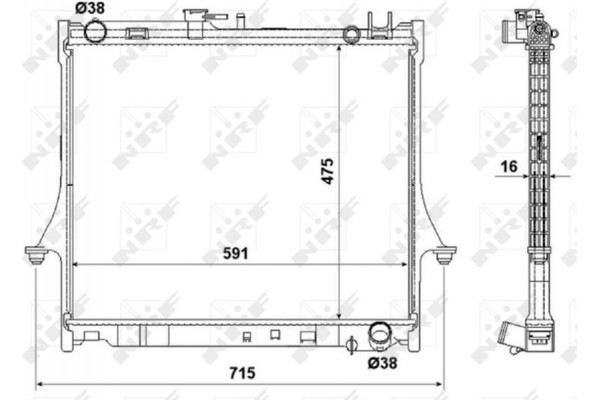 Nrf Ψυγείο, Ψύξη Κινητήρα - 53540