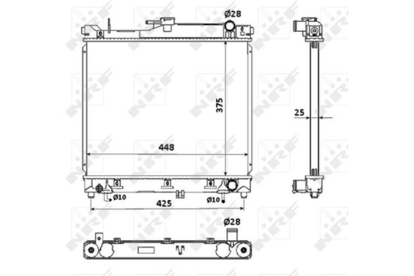 Nrf Ψυγείο, Ψύξη Κινητήρα - 53569