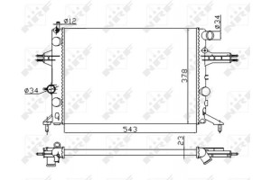 Nrf Ψυγείο, Ψύξη Κινητήρα - 53628A