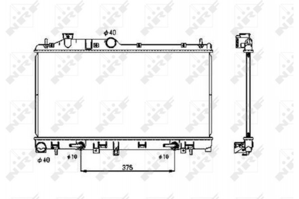 Nrf Ψυγείο, Ψύξη Κινητήρα - 53700
