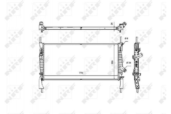 Nrf Ψυγείο, Ψύξη Κινητήρα - 53746