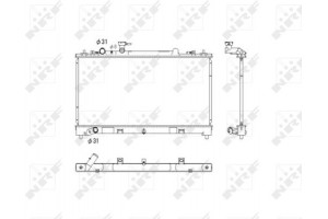 Nrf Ψυγείο, Ψύξη Κινητήρα - 53752