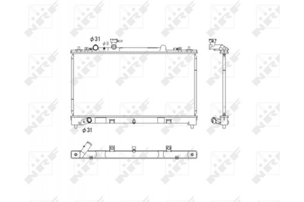 Nrf Ψυγείο, Ψύξη Κινητήρα - 53752