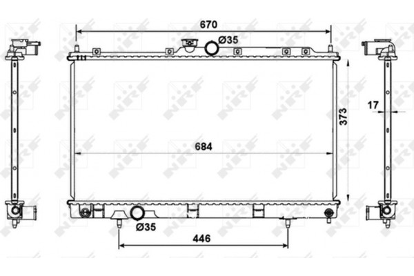 Nrf Ψυγείο, Ψύξη Κινητήρα - 53779