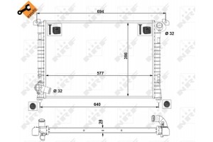 Nrf Ψυγείο, Ψύξη Κινητήρα - 53807
