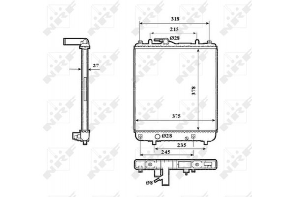 Nrf Ψυγείο, Ψύξη Κινητήρα - 53825