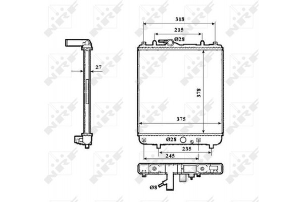 Nrf Ψυγείο, Ψύξη Κινητήρα - 53862