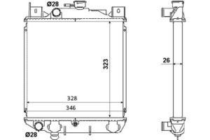 Nrf Ψυγείο, Ψύξη Κινητήρα - 53881