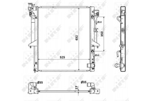Nrf Ψυγείο, Ψύξη Κινητήρα - 53910
