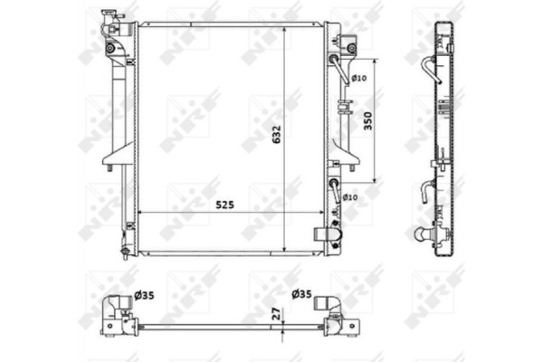 Nrf Ψυγείο, Ψύξη Κινητήρα - 53910