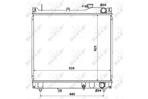 Nrf Ψυγείο, Ψύξη Κινητήρα - 53913