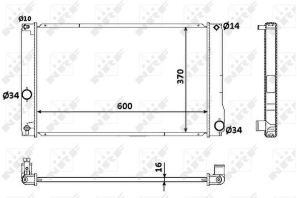 Nrf Ψυγείο, Ψύξη Κινητήρα - 53926