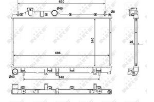 Nrf Ψυγείο, Ψύξη Κινητήρα - 53929