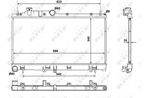 Nrf Ψυγείο, Ψύξη Κινητήρα - 53929