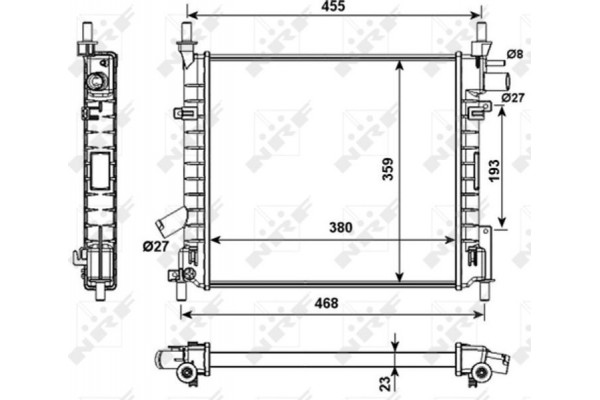 Nrf Ψυγείο, Ψύξη Κινητήρα - 53989