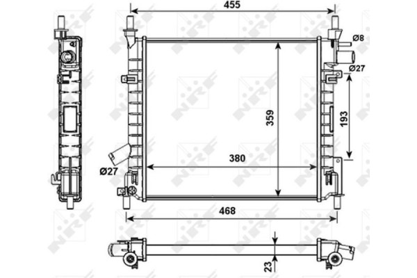 Nrf Ψυγείο, Ψύξη Κινητήρα - 53989