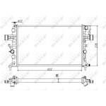 Nrf Ψυγείο, Ψύξη Κινητήρα - 54668A